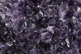 Sparkling Purple Amethyst Crystal Cluster - Uruguay #383269-1